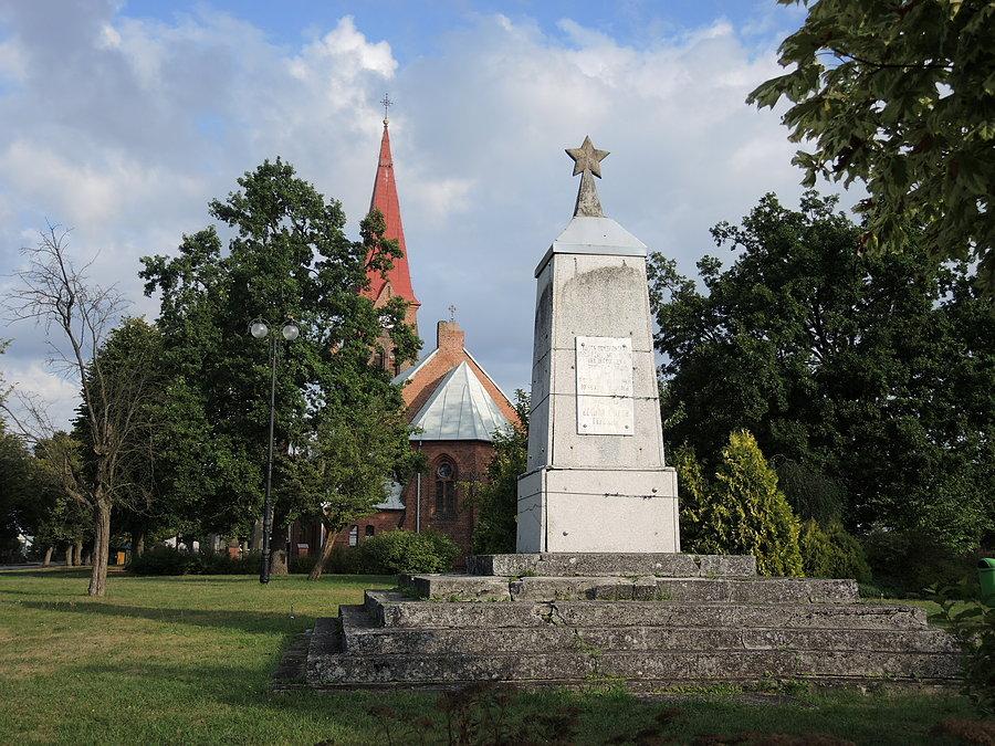 Jędrzejewo - pomnik Armii Radzieckiej