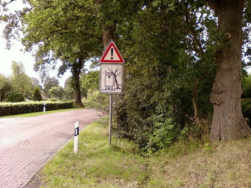 Znak dla ciężarówek