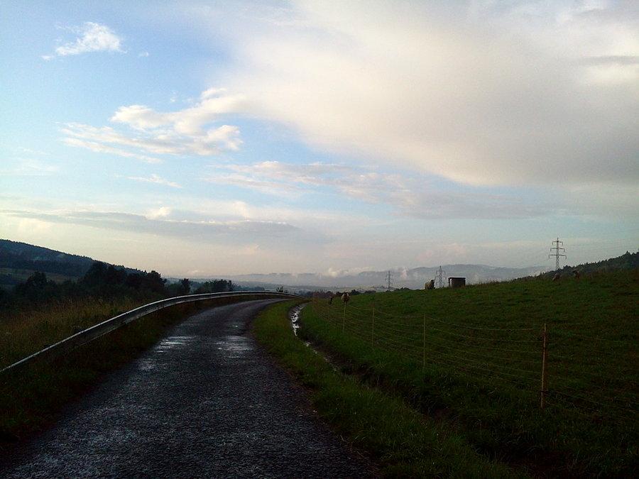 Widok w stronę Jabłonkowa