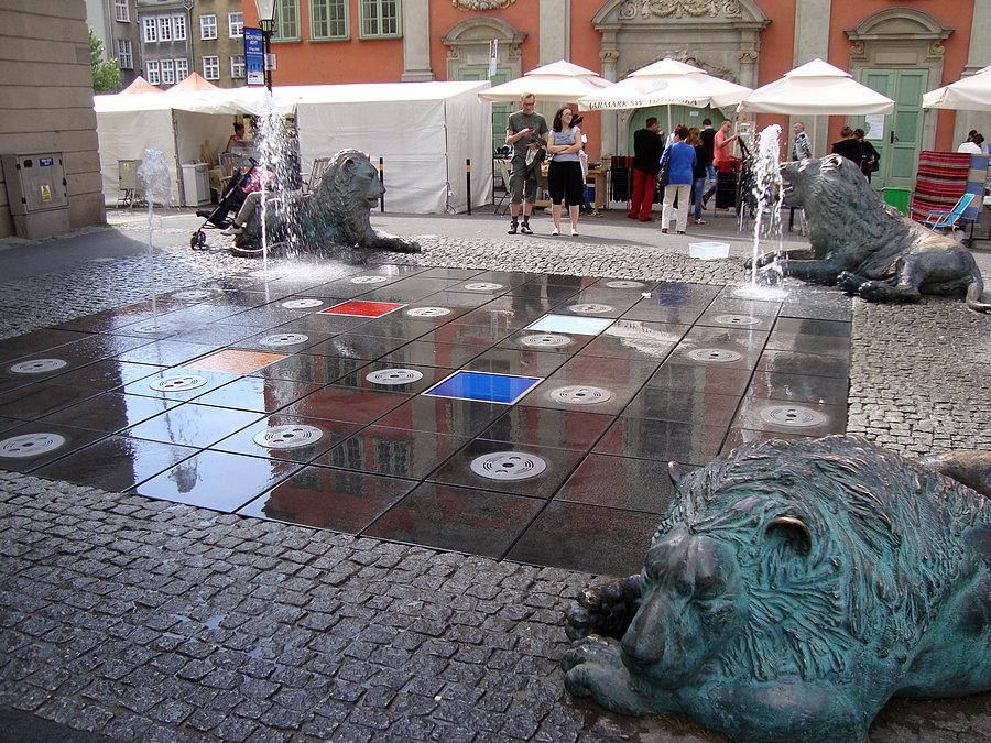 Fontanna na Długim Targu