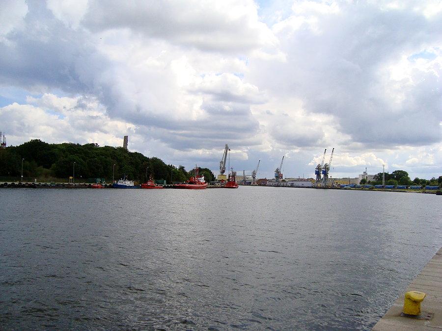 Widok na Westerplatte