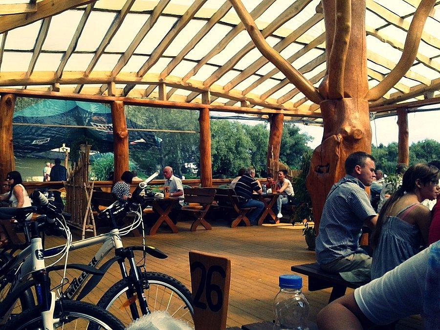 Restauracja na łowisku w Piorunowie