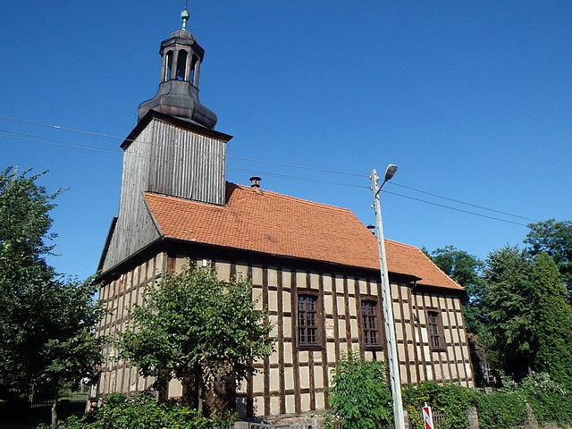 Szachulcowy kościół pw. św. Krzyża w Obornikach