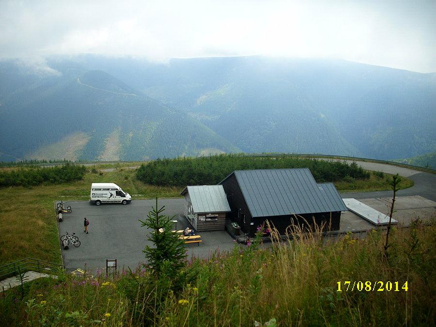 Widok z korony zbiornika
