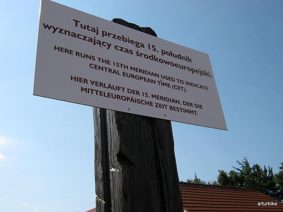 15 południk wyznacznik czasuśrodkowoeuropejskiego