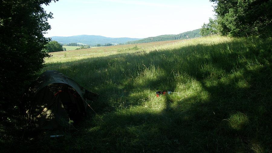 Nasza ostatnia czeska miejscówka. Na wysokości 630 m.n.p.m