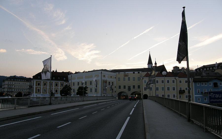 Dojechaliśmy do pięknie położonego Gmunden