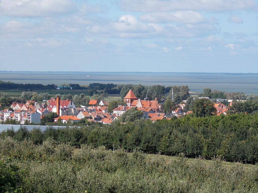 Akcja Tolkmicko - widok z punktu widokowego (3)