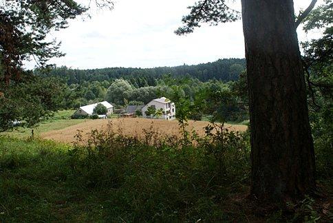 Widok ze wzgórza Szwajcaria