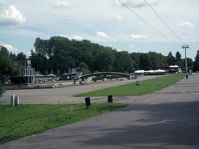 Kolejka w Parku