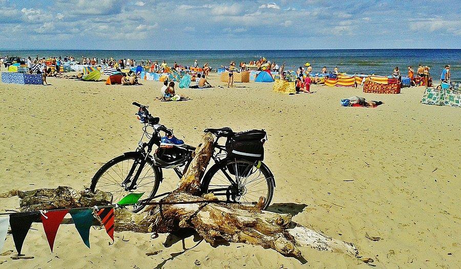 Plaża w Jantarze. Miejsce docelowe, dzisiejszej wycieczki, Czas wracać do domu