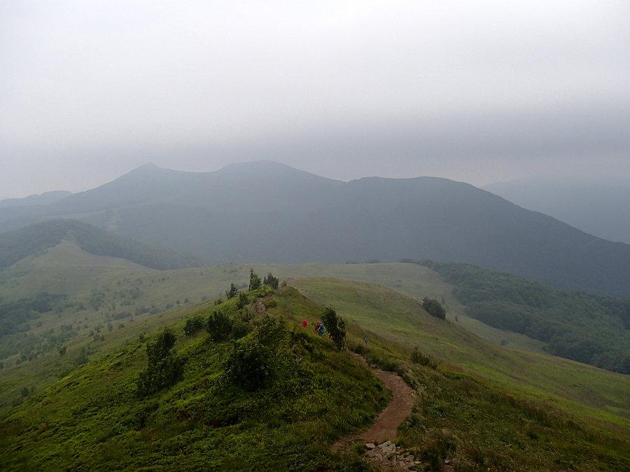Widok na przełęcz Orłowicza