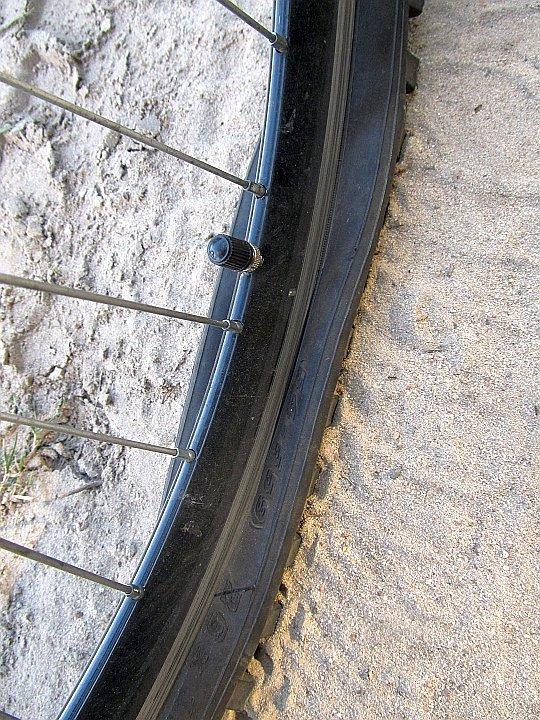 To co rowerzyści lubią najbardziej - laczek, kapeć, pana, guma
