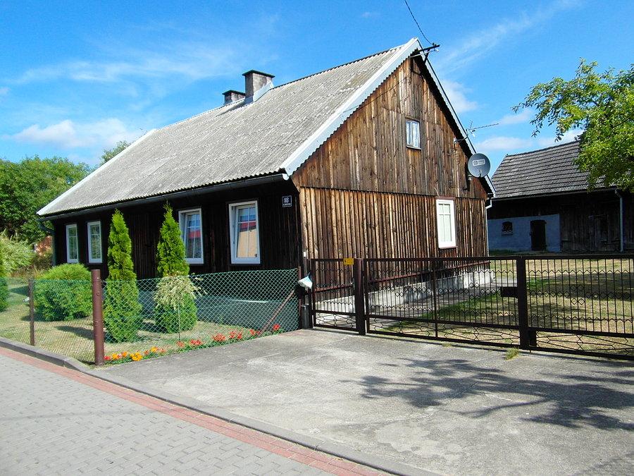 Jeden z domów borowiackich w Owidzu