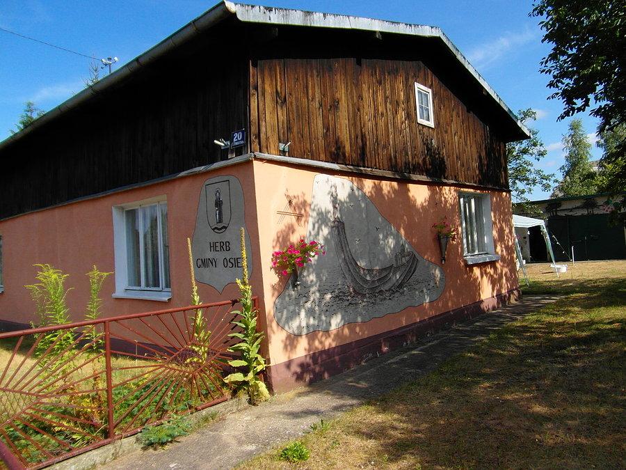 Jeden z domów borowiackich w Owidzu