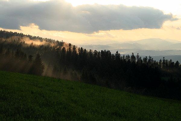 Góry po deszczu