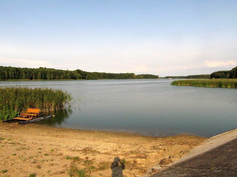 Jezioro Kowalskie - widok z Barcinka