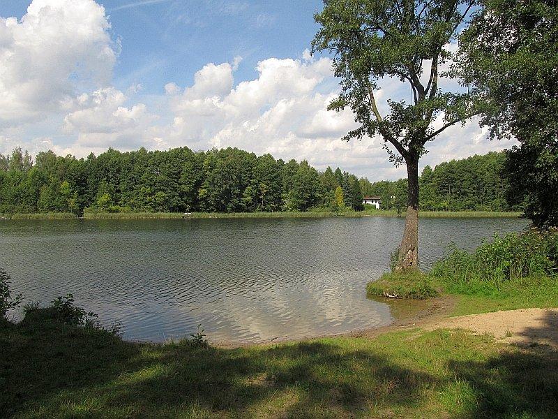 Jezioro Borowe w Sławicy to malutki zbiornik