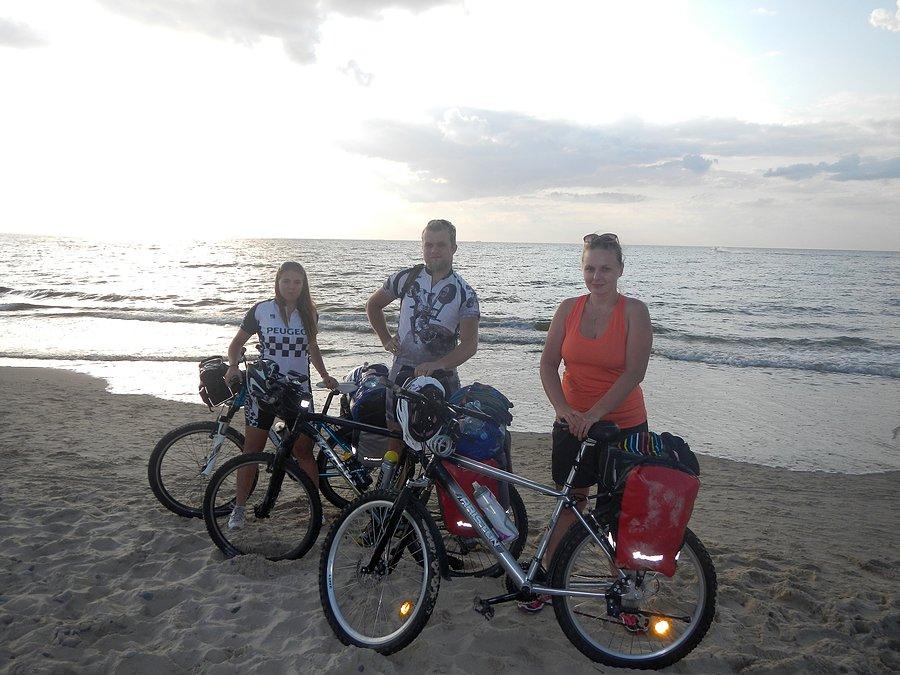 Wspólne zdjęcie na plaży