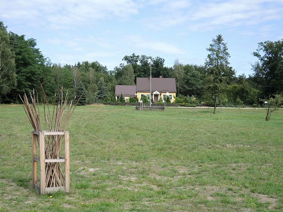 Widok na siedzibę leśnictwa Kruczlas