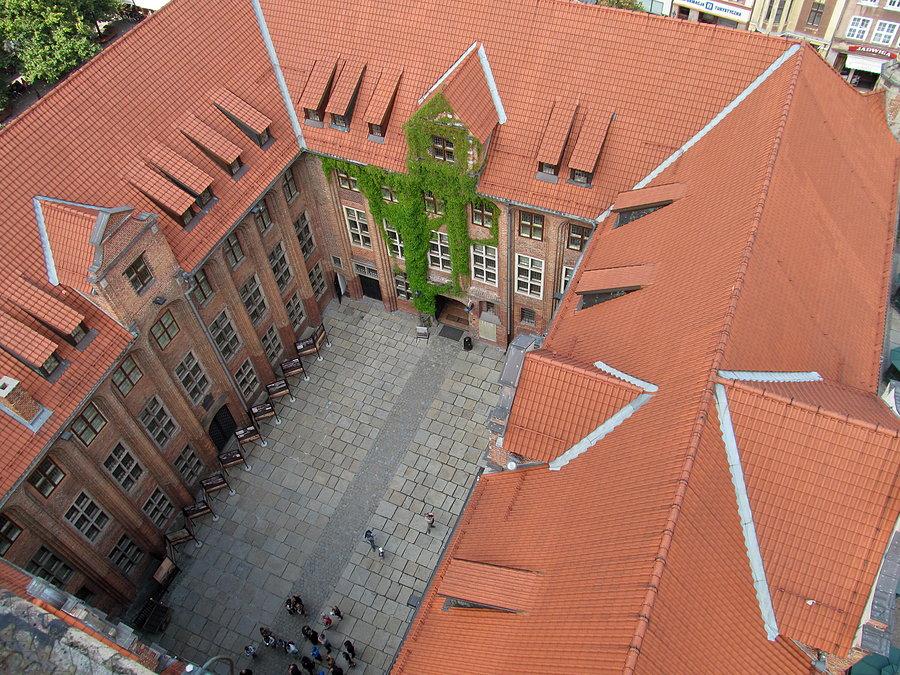 Toruń - widok z wieży ratuszowej