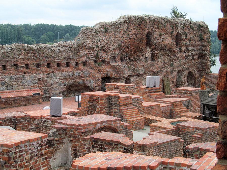 Toruń zamek Krzyżacki