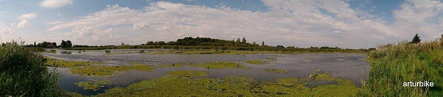 Panorama Kanału Ciepliczanka (Cieplicówka)