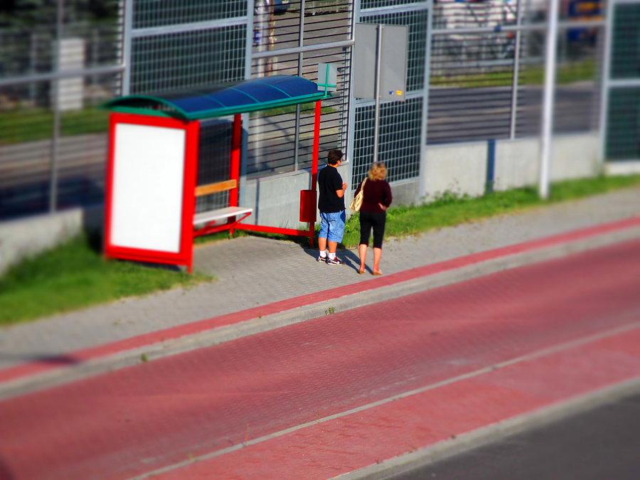 Przystanek autobusowy (!?!) na S17 w okolicach Świdnika