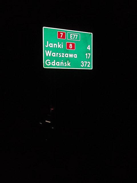 Do Warszawy już niedaleko