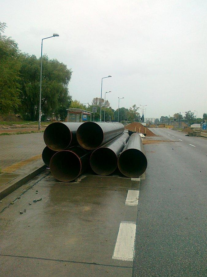To będą słupy trakcyjne