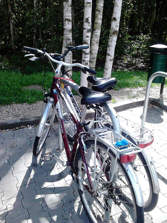 Na parkingu przed Biedronką