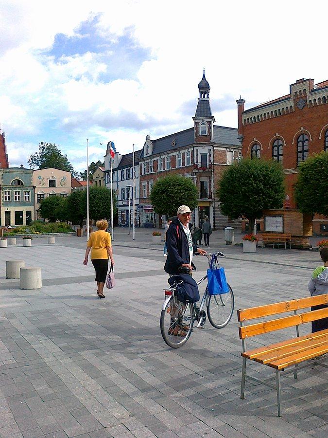 Rynek w Pucku jest naprawdę piękny