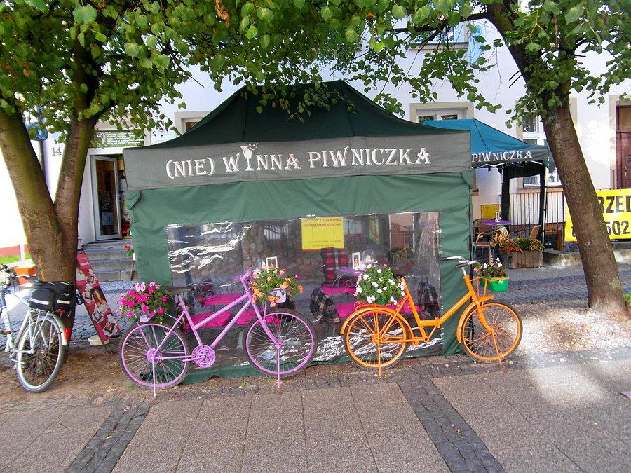 Rowerowy symbol- Ustka