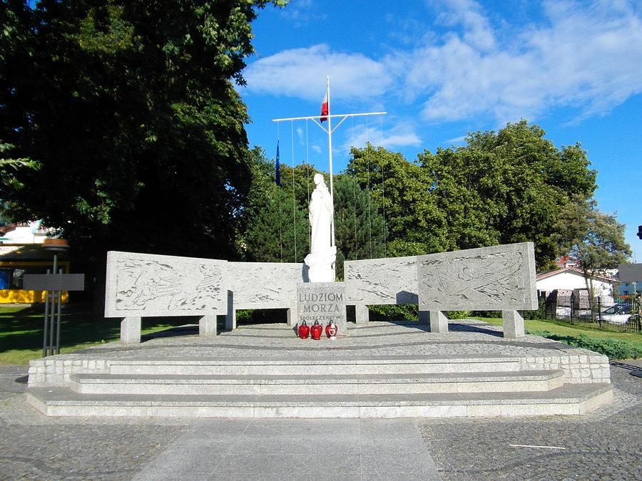 Pomnik ku czci poległym na morzu- Ustka