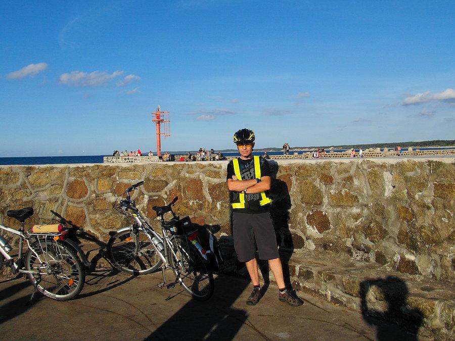 Na falochronie - Ustka