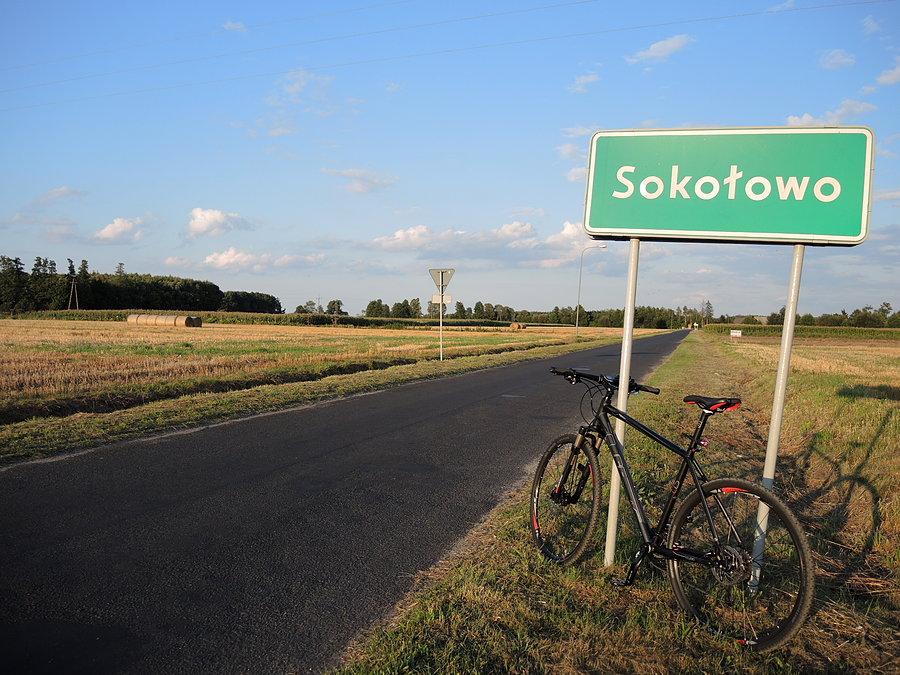Wjazd do Sokołowa