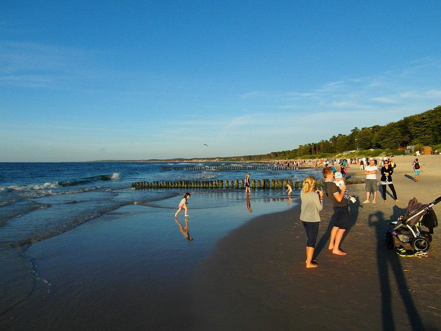 Plaża wschodnia - Ustka