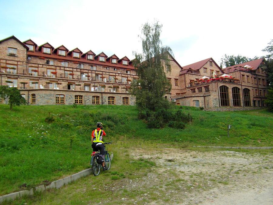 Dolina Charlotty - budynek główny hotel i spa - część tylna