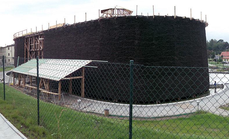 Budowa tężni w Wieliczce