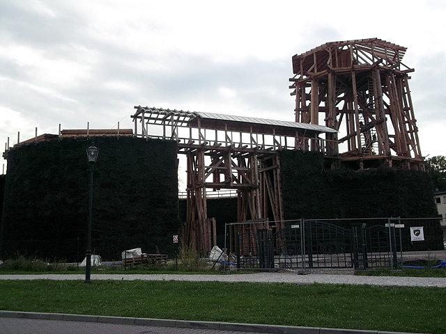 Budowa tężni w Wieliczce