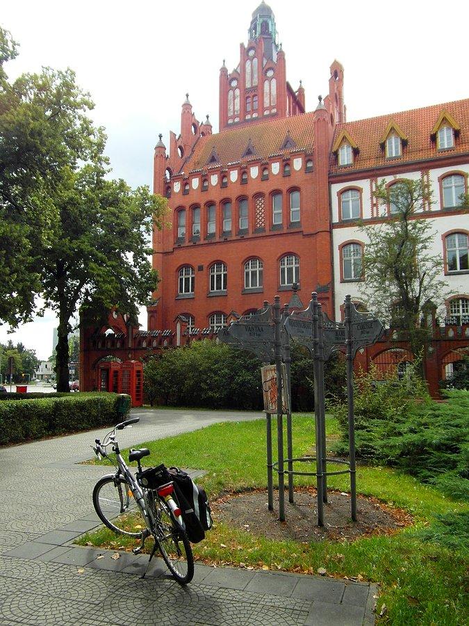 Skwerek przy UM w Słupsku