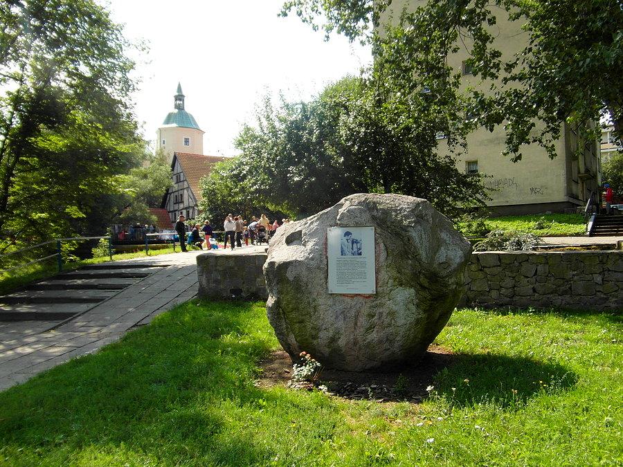 Skwerek w Słupsku