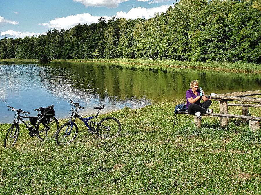 Kociewskie trasy rowerowe. Jezioro Zduńskie
