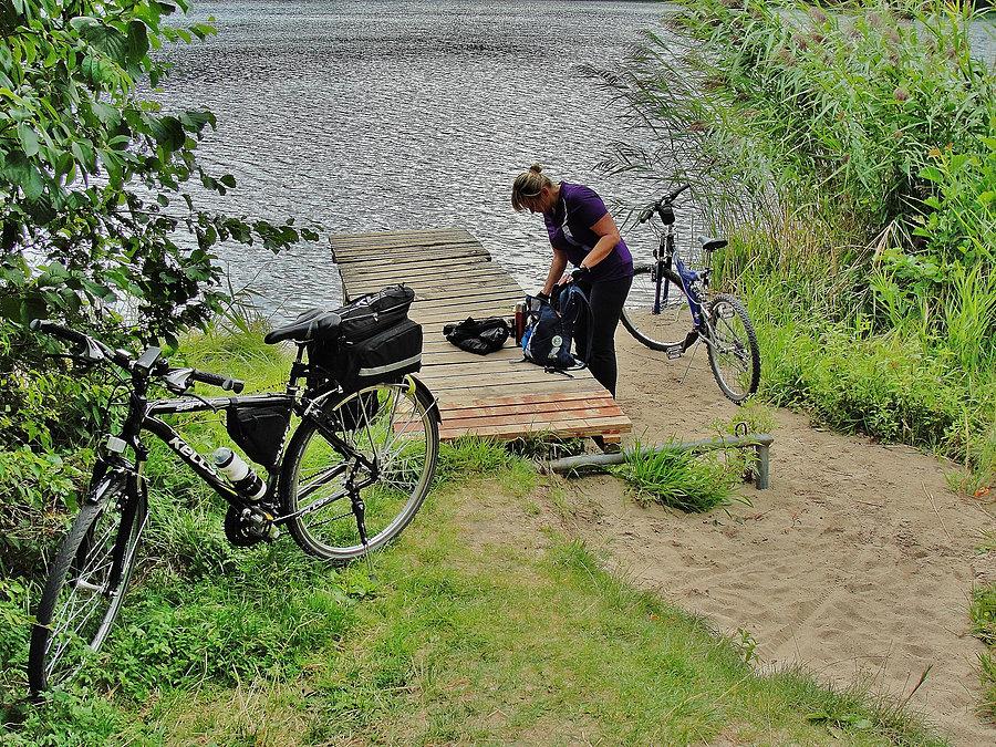 Kociewskie trasy rowerowe. Jezioro Borówno Durze