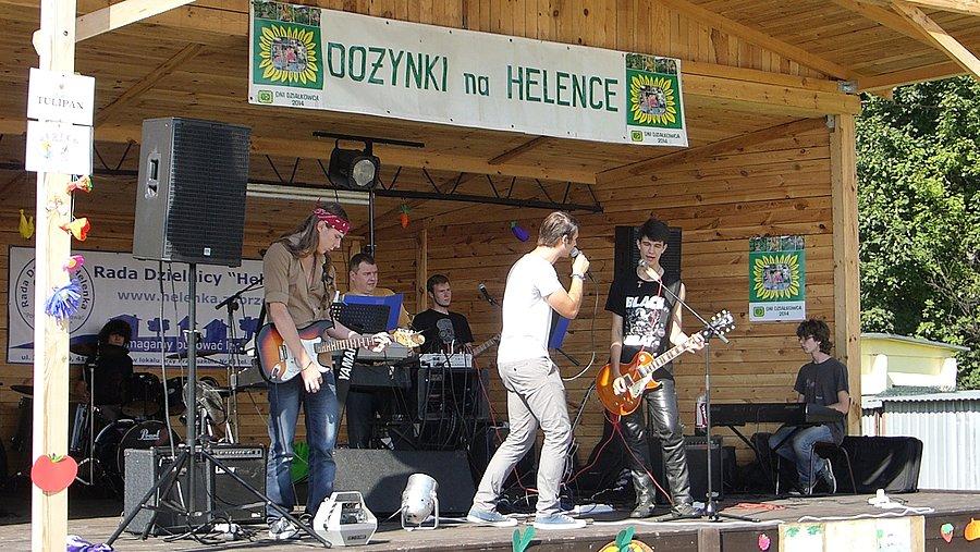 Debiut na dożynkach