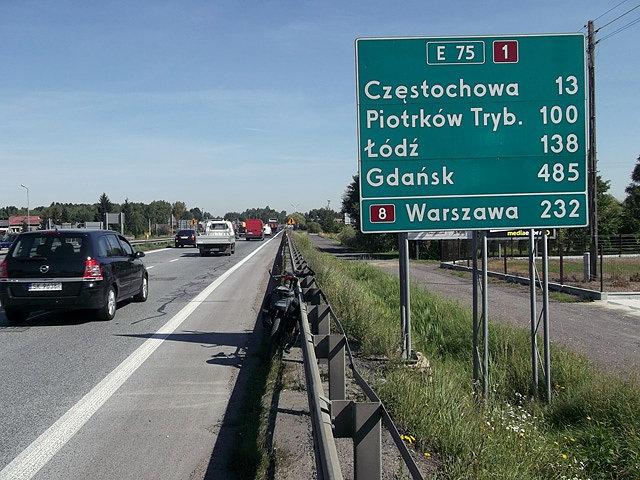 Wjeżdżam na krajową 1-kę