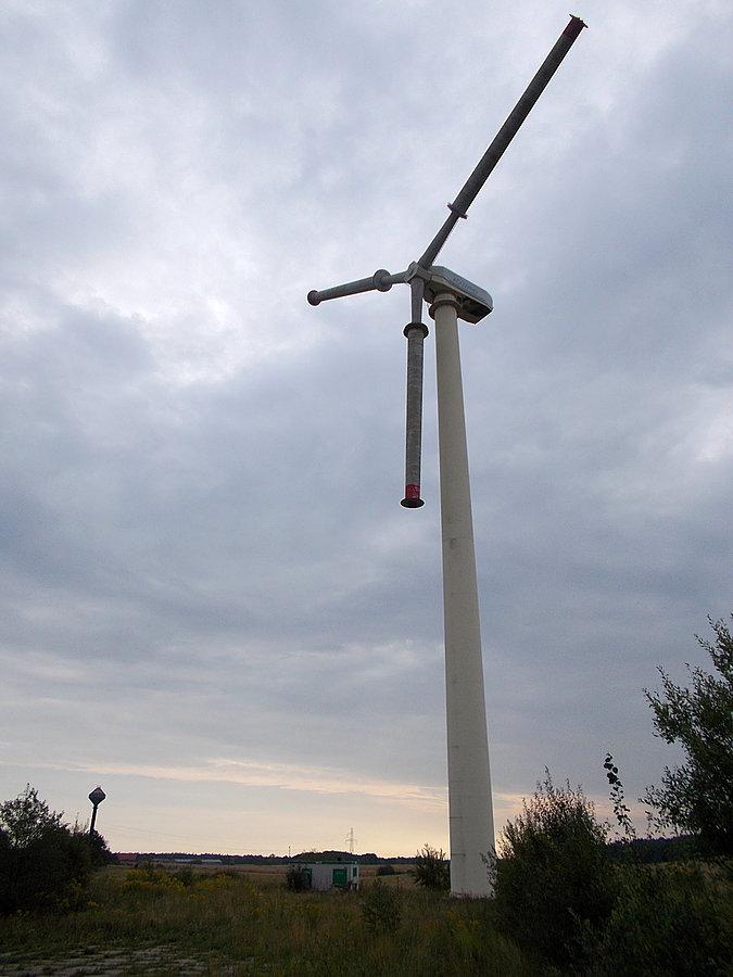 Pagórki - nieczynna elektrownia wiatrowa