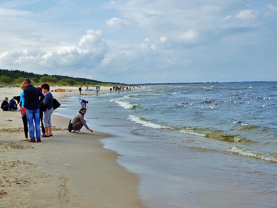 Plaża w Jantarze