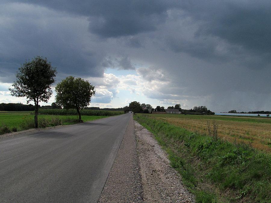 A to mnie jednak dopadło na 7 km przed domem