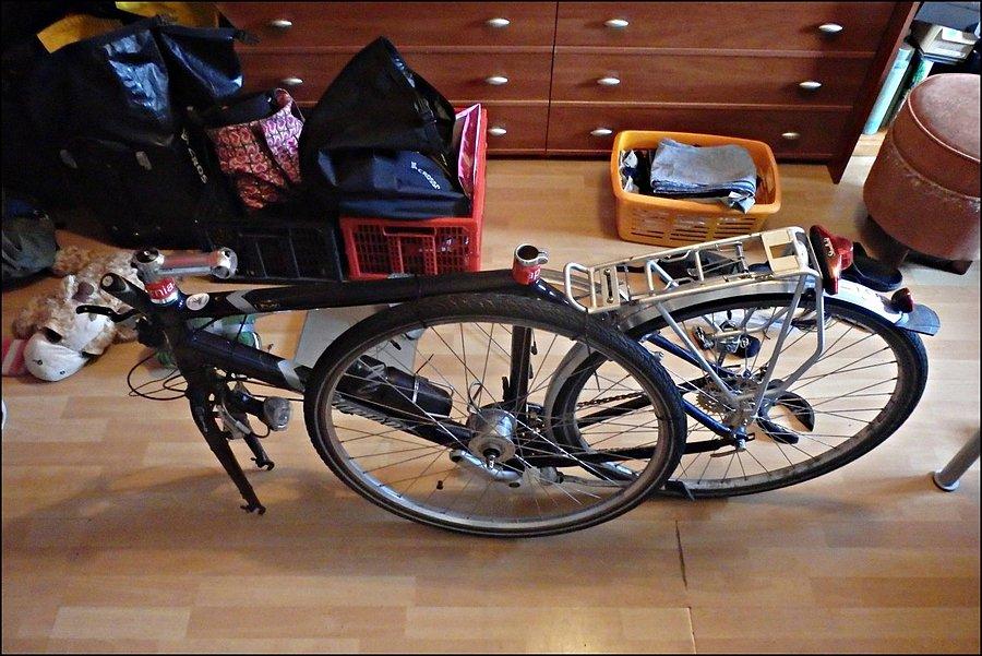 Mój rower gotowy do drogi